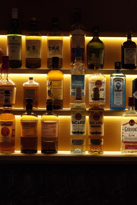 Whiskies japonais du bar La Belle Époque